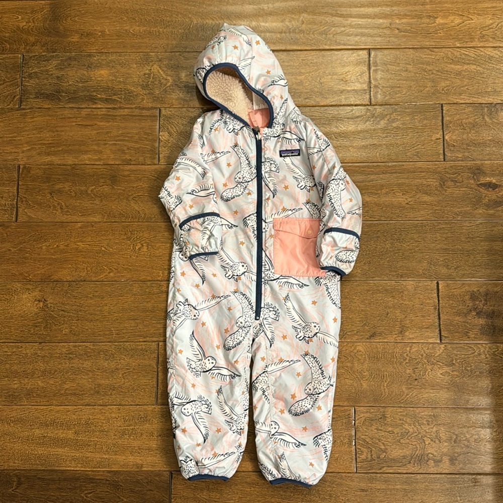 12-18 month Patagonia reversible bunting suit